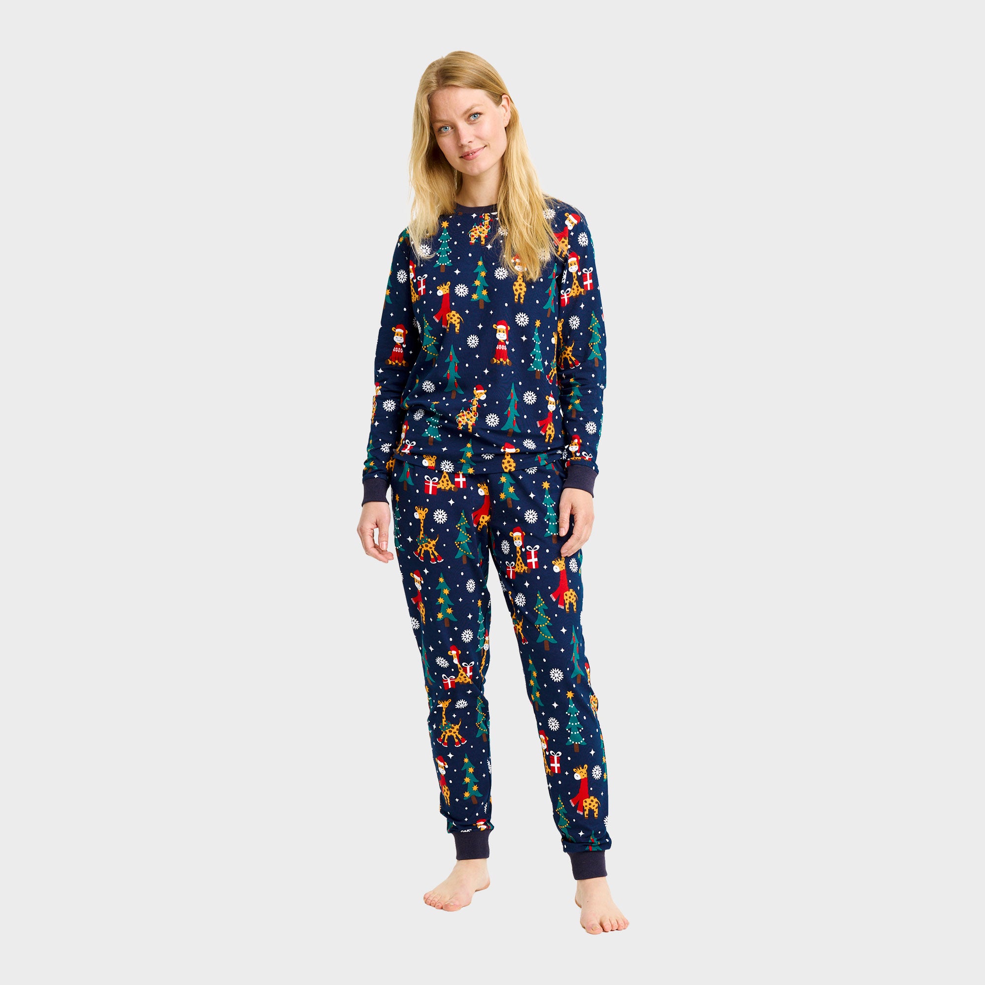 Giraffens julepyjamas - Dame